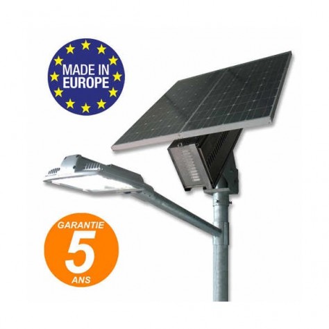 Lampadaire solaire 7m éclairage routier lanterne fabrication Européenne